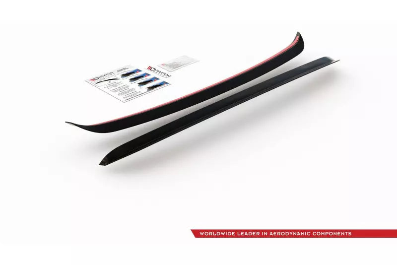Maxton Design Heckspoiler Lippe für Audi S3 8L Hochglanz schwarz – Ansicht 2