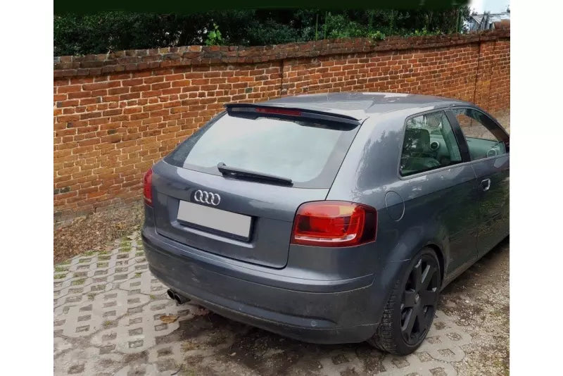 Maxton Design Heckspoiler Lippe für Audi A3 8P Hochglanz schwarz – Ansicht 2
