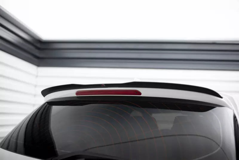 Maxton Design Heckspoiler Lippe V.1 für BMW 1er F20 / F21 Standard / M-Paket / M140i (2011-2019) Hochglanz schwarz – Ansicht 1