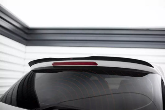 Maxton Design Heckspoiler Lippe V.1 für BMW 1er F20 / F21 Standard / M-Paket / M140i (2011-2019) Hochglanz schwarz – Ansicht 1