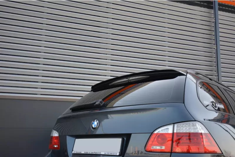 Maxton Design Heckspoiler Lippe für BMW 5er E61 M Paket Hochglanz schwarz – Ansicht 3