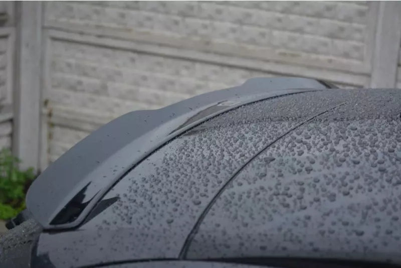 Maxton Design Heckspoiler Lippe für BMW 5er F11 Hochglanz schwarz – Ansicht 1