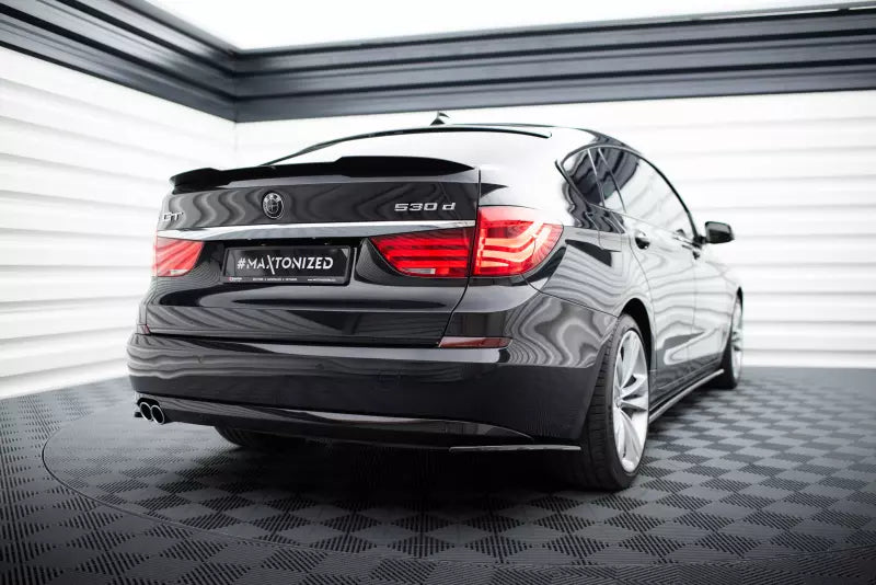 Maxton Design Heckspoiler Lippe für BMW 5er GT F07 Hochglanz schwarz – Ansicht 2