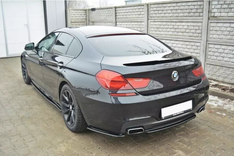 Maxton Design Heckspoiler Lippe für BMW 6er F06 Gran Coupe M Paket Hochglanz schwarz – Ansicht 3