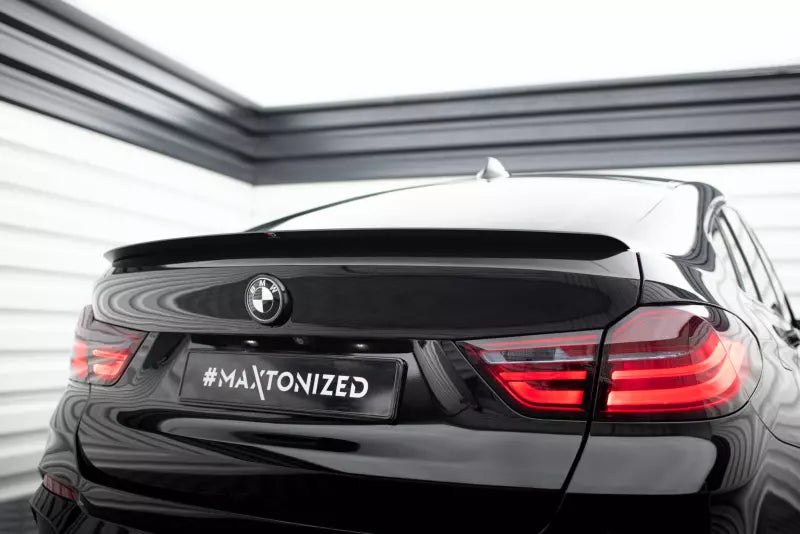 Maxton Design Heckspoiler Lippe für BMW X4 F26 M Paket Hochglanz schwarz – Ansicht 1