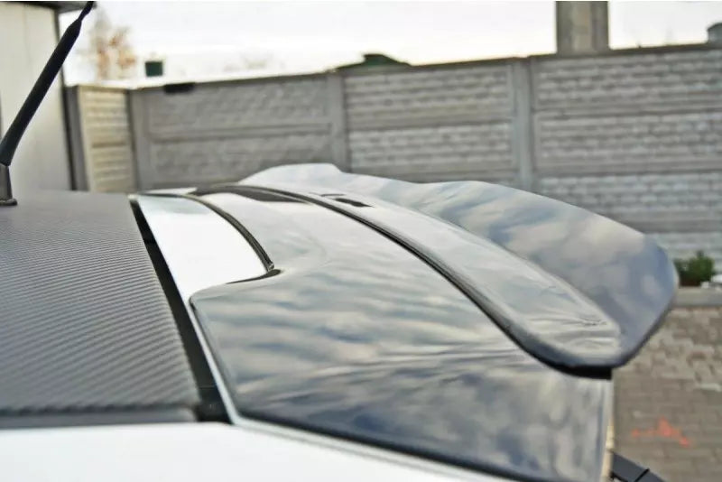Maxton Design Heckspoiler Lippe für Fiat Grande Punto Abarth Hochglanz schwarz – Ansicht 1