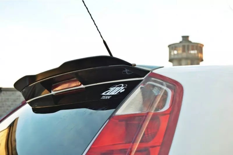 Maxton Design Heckspoiler Lippe für Fiat Grande Punto Abarth Hochglanz schwarz – Ansicht 2
