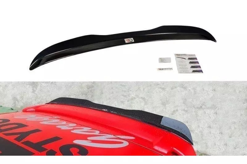 Maxton Design Heckspoiler Lippe für Honda Jazz Mk1 Hochglanz schwarz – Ansicht 1