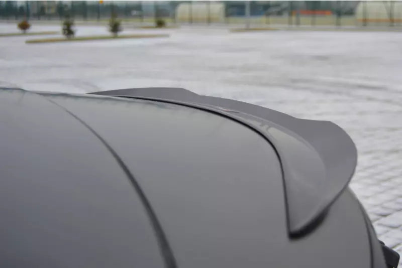 Maxton Design Heckspoiler Lippe für Jaguar XF X250 Sportbrake Hochglanz schwarz – Ansicht 1