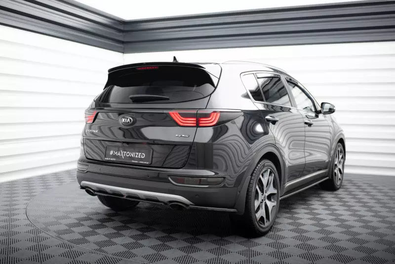 Maxton Design Heckspoiler Lippe für Kia Sportage Mk4 GT-Line Hochglanz schwarz – Ansicht 3