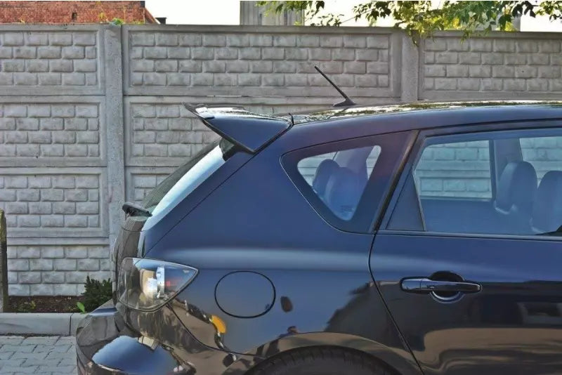 Maxton Design Heckspoiler Lippe für Mazda 3 MPS Mk1 vor Facelift Hochglanz schwarz – Ansicht 4
