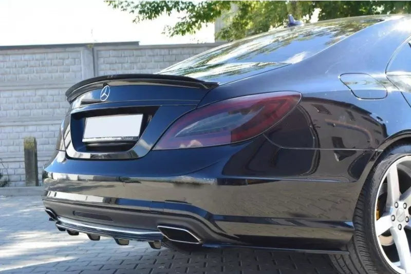 Maxton Design Heckspoiler Lippe für Mercedes CLS C218 AMG-Line Hochglanz schwarz – Ansicht 3