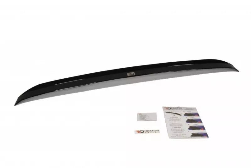 Maxton Design Heckspoiler Lippe für Mitsubishi Lancer Evo X Hochglanz schwarz – Ansicht 3