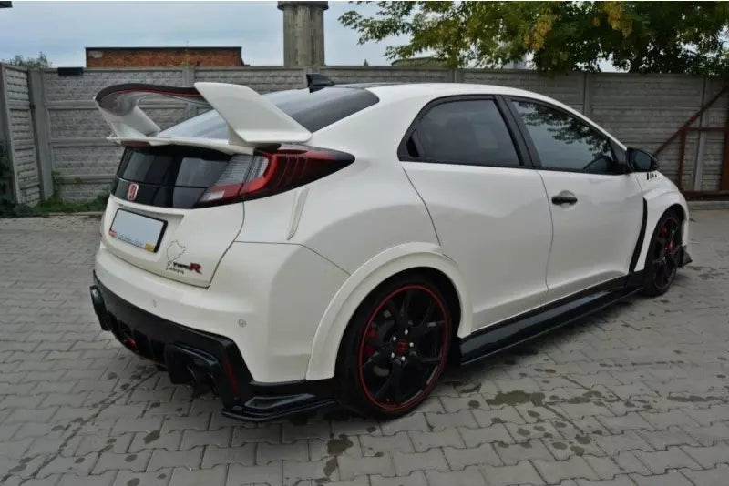 Maxton Design Heckspoiler Lippe V.1 für Honda Civic IX Mk9 Type R Hochglanz schwarz – Ansicht 3