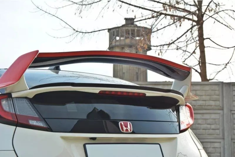 Maxton Design Heckspoiler Lippe V.2 für Honda Civic IX Mk9 Type R Hochglanz schwarz – Ansicht 1