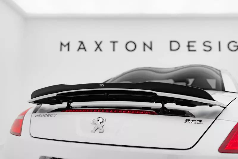 Maxton Design Heckspoiler Lippe für Peugeot RCZ Hochglanz schwarz – Ansicht 1