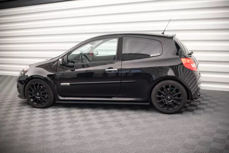 Maxton Design Heckspoiler Lippe für Renault Clio 3 RS Hochglanz schwarz – Ansicht 3