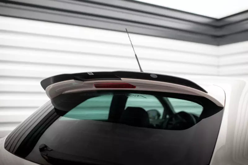 Maxton Design Heckspoiler Lippe für Seat Ibiza 4 (6J) Sport Coupe vor Facelift Hochglanz schwarz – Ansicht 1