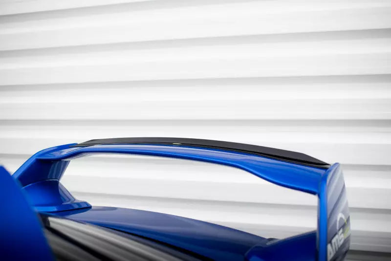 Maxton Design Heckspoiler Lippe für Subaru Impreza WRX STI 2014-2021 Hochglanz schwarz – Ansicht 2