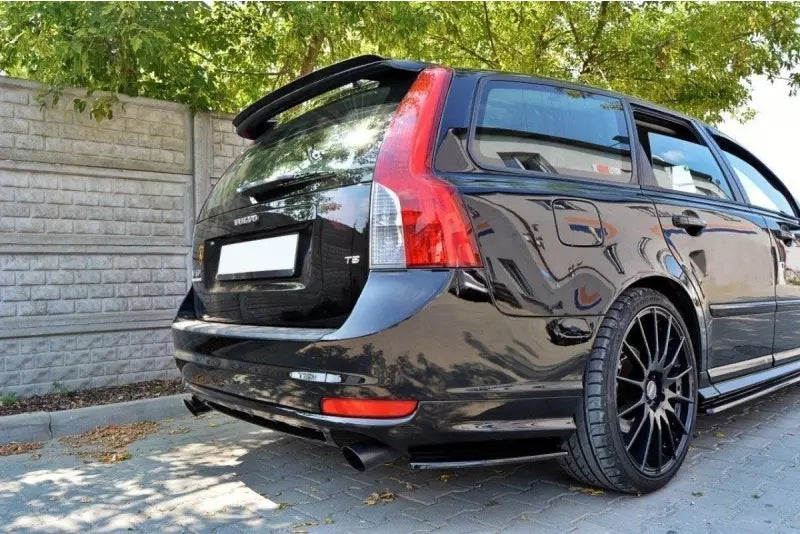 Maxton Design Heckspoiler Lippe für Volvo V50F R-Design Hochglanz schwarz – Ansicht 2