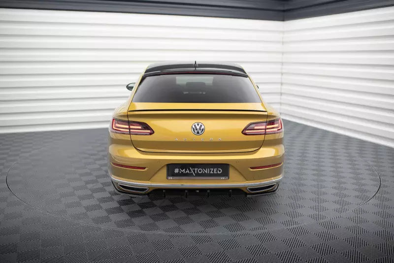 Maxton Design Heckdiffusor für VW Arteon Hochglanz schwarz – Ansicht 1