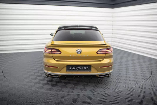 Maxton Design Heckdiffusor für VW Arteon Hochglanz schwarz – Ansicht 1