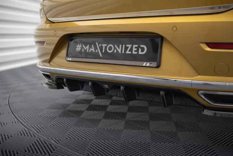 Maxton Design Heckdiffusor für VW Arteon Hochglanz schwarz – Ansicht 3