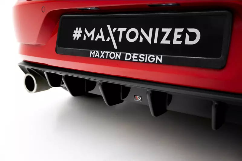 Maxton Design Heckdiffusor für VW Golf 7 GTI / GTD Facelift ab 03/2017 Hochglanz schwarz – Ansicht 2