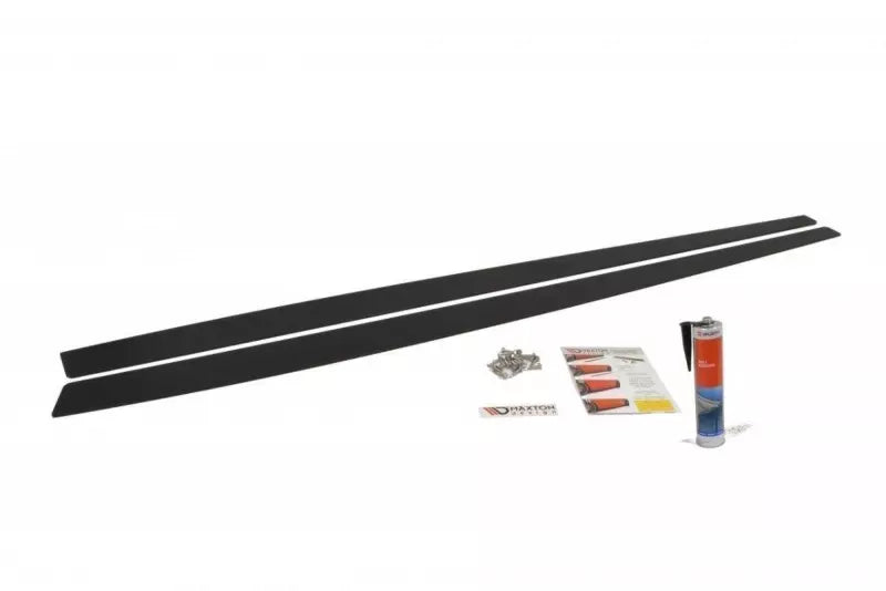 Maxton Design Street Pro Seitenschweller (Paar) für BMW 4er F32 F33 F36 M-Paket Schwarz – Ansicht 4