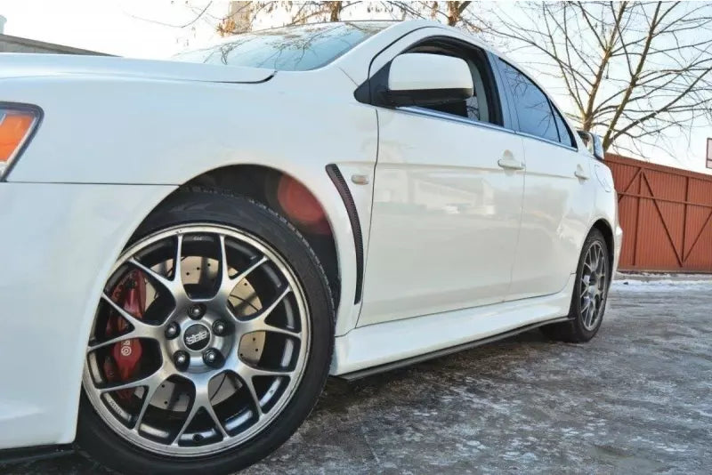 Maxton Design Street Pro Seitenschweller (Paar) für Mitsubishi Lancer Evo X – Ansicht 1
