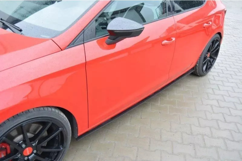 Maxton Design Street Pro Seitenschweller (Paar) für Seat Leon 3 (Typ 5F) Cupra / FR – Ansicht 2