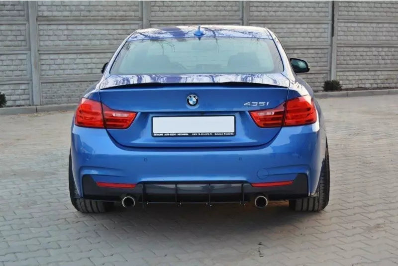 Maxton Design Street Pro Heckdiffusor für BMW 4er F32 F33 F36 M-Paket Schwarz – Ansicht 1