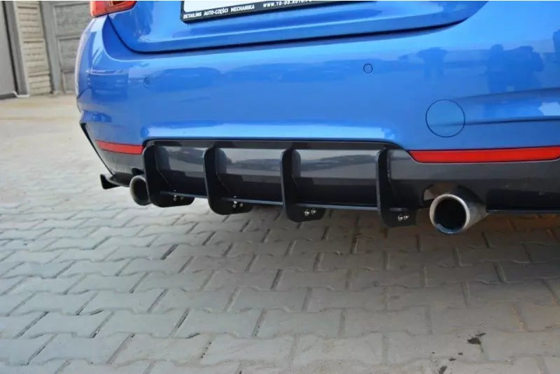 Maxton Design Street Pro Heckdiffusor für BMW 4er F32 F33 F36 M-Paket Schwarz – Ansicht 2