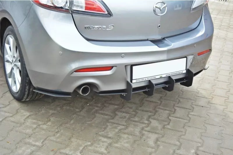 Maxton Design Street Pro Heckdiffusor für Mazda 3 Mk2 Sport vor Facelift – Ansicht 4