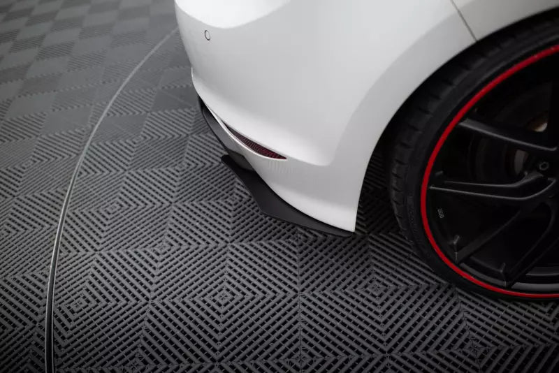 Maxton Design Street Pro Heckdiffusor für VW Golf 7 R / R-Line Hatchback matt schwarz – Ansicht 3