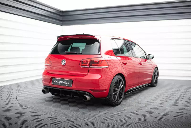 Maxton Design Street Pro Heckdiffusor für VW Golf 6 GTI / 35TH matt schwarz – Ansicht 2