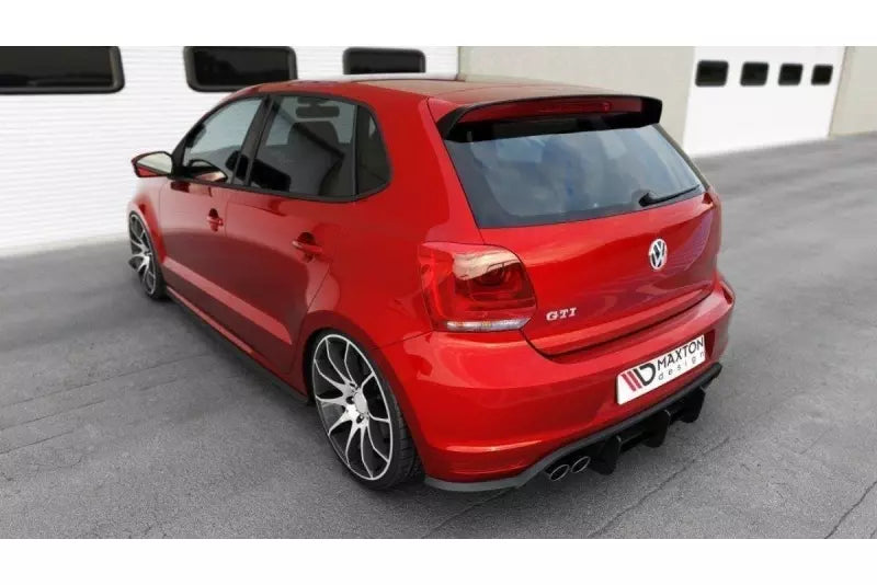 Maxton Design Street Pro Heckdiffusor für VW Polo 5 GTI Facelift – Ansicht 1