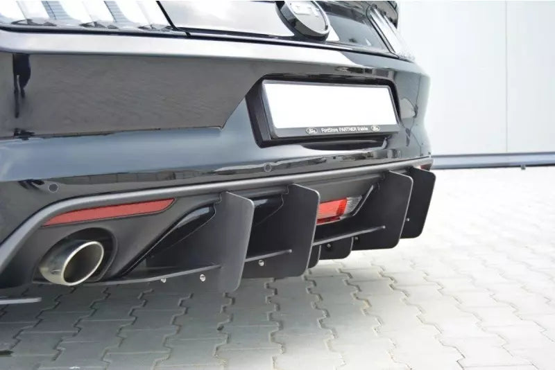 Maxton Design Street Pro Heckdiffusor für Ford Mustang GT Mk6 – Ansicht 2