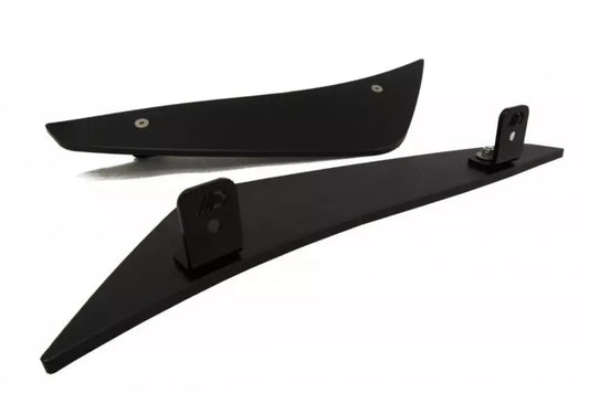 Maxton Design Street Pro Stoßstangen Flaps Wings für BMW M3 E92 / E93 vor Facelift – Ansicht 1