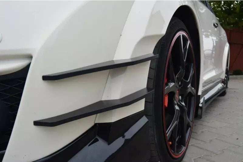 Maxton Design Street Pro Stoßstangen Flaps Wings für Honda Civic IX Mk9 Type R – Ansicht 2