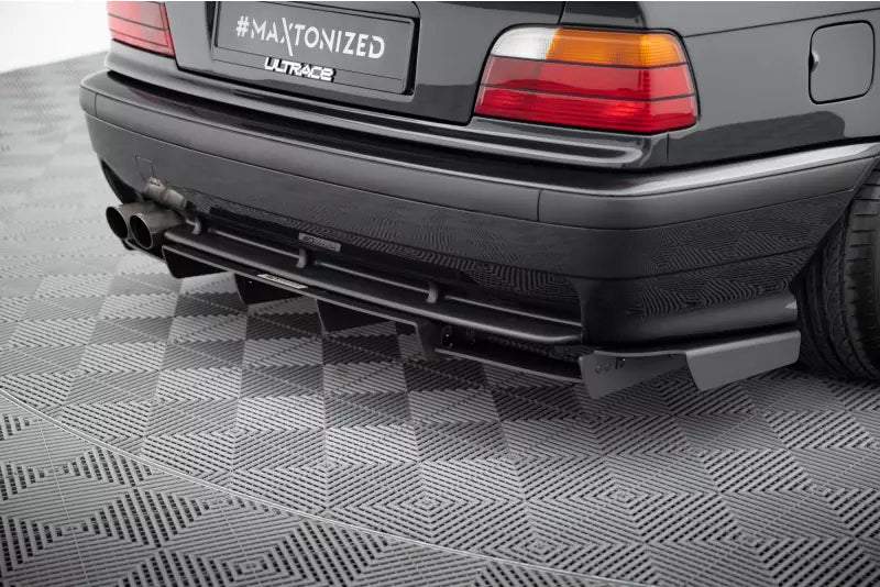Maxton Design Street Pro Heckdiffusor für BMW E36 M3 Coupe, Cabrio, Limousine mit ABE – Ansicht 2