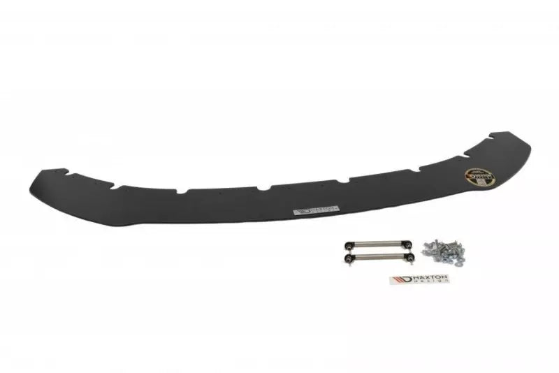 Maxton Design Street Pro Frontlippe V.2 für BMW 4er F32 F33 F36 M-Paket Schwarz – Ansicht 1