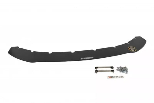Maxton Design Street Pro Frontlippe V.2 für BMW 4er F32 F33 F36 M-Paket Schwarz – Ansicht 1