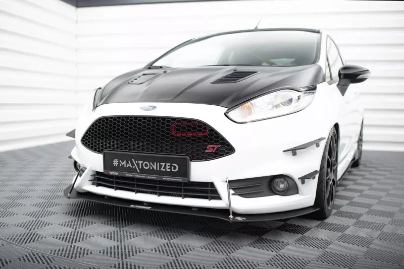 Maxton Design Street Pro Frontlippe V.1 für Ford Fiesta ST Mk7 Facelift – Ansicht 2