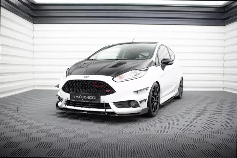 Maxton Design Street Pro Frontlippe V.2 für Ford Fiesta ST Mk7 Facelift – Ansicht 2