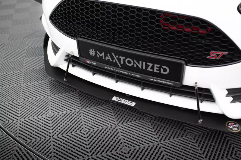 Maxton Design Street Pro Frontlippe V.2 für Ford Fiesta ST Mk7 Facelift – Ansicht 3
