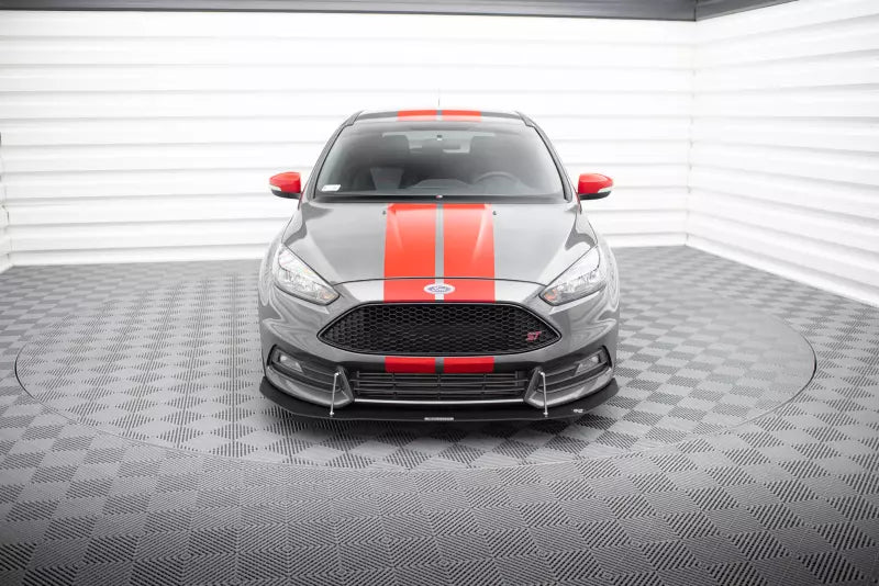 Maxton Design Street Pro Frontlippe für Ford Focus ST Mk3 Facelift – Ansicht 1