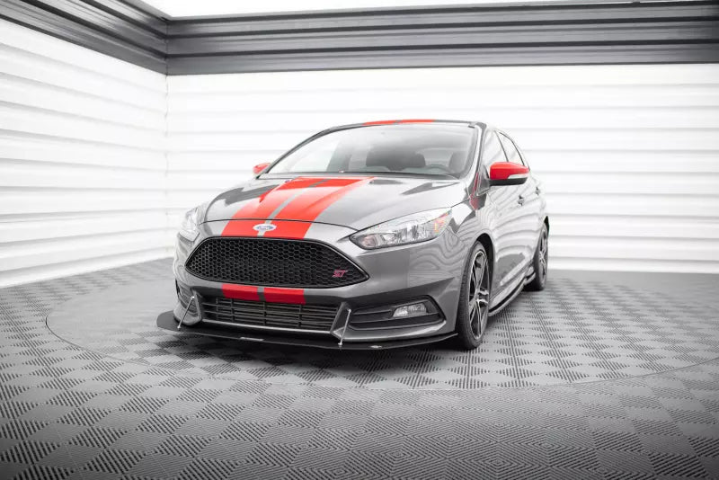 Maxton Design Street Pro Frontlippe für Ford Focus ST Mk3 Facelift – Ansicht 2