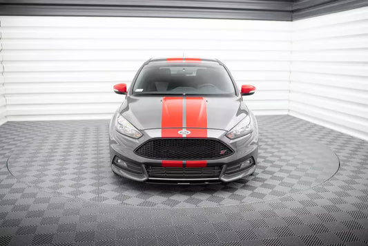 Maxton Design Street Pro Frontlippe V.3 für Ford Focus ST Mk3 Facelift – Ansicht 1