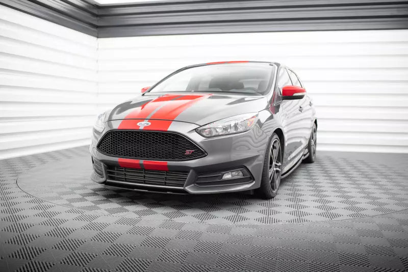 Maxton Design Street Pro Frontlippe V.3 für Ford Focus ST Mk3 Facelift – Ansicht 2